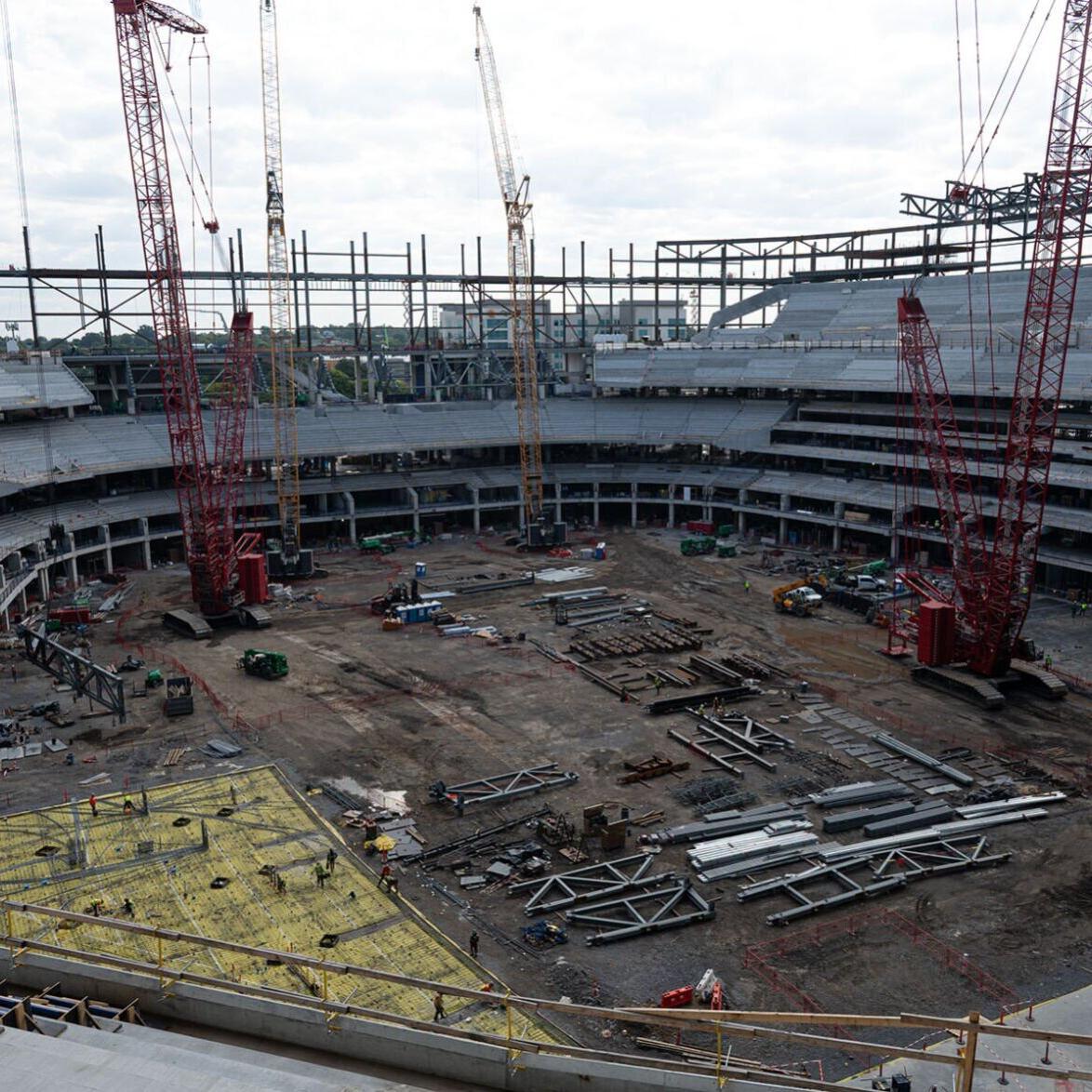 Viewing Experience at Future Nissan Stadium Is Coming Into Focus